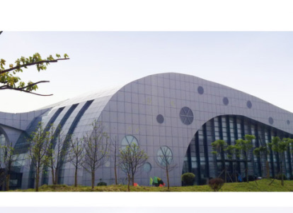 宜兴会议中心外景网架工程